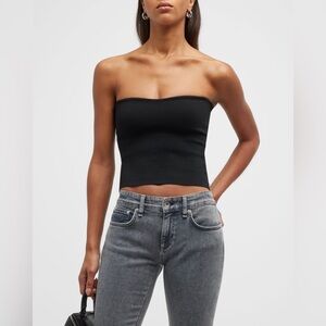 A.L.C. Strapless Crop Top